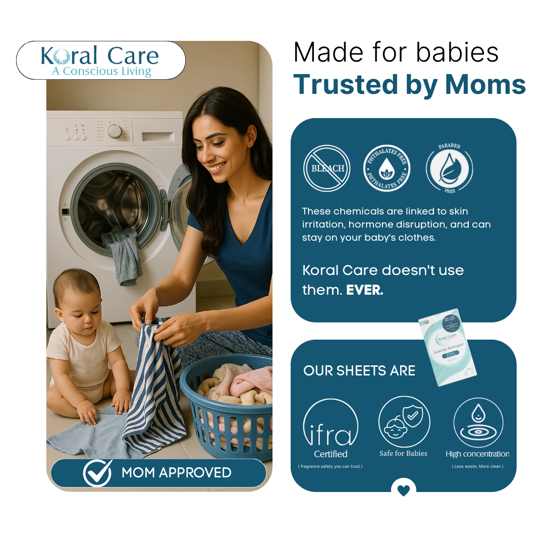 Baby Detergent Sheets - For Sensitive Skin