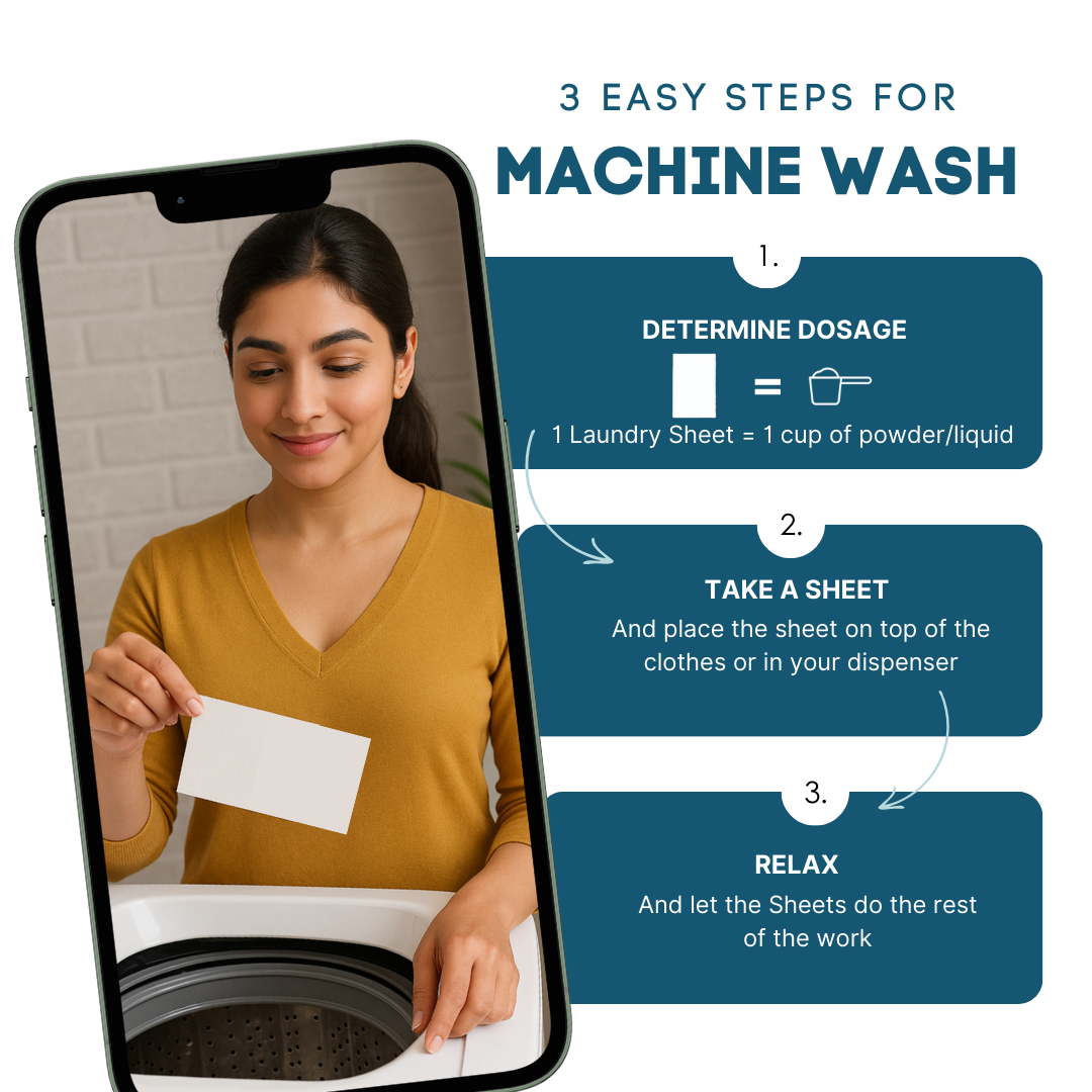 Baby Detergent Sheets - For Sensitive Skin